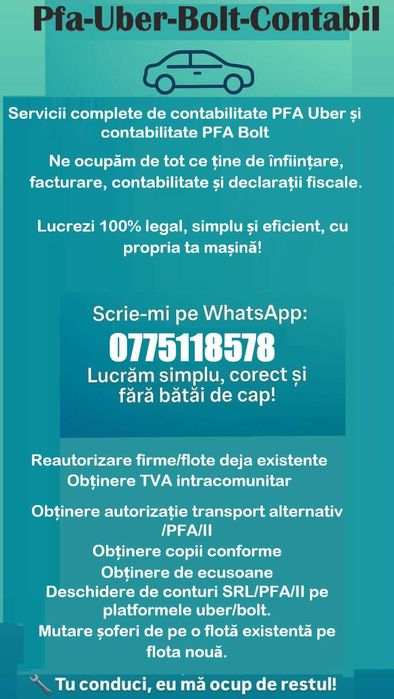 Contabilitate PPFA/UBER SI BOLT