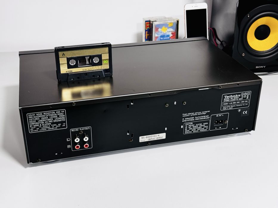 Deck de colecție TECHNICS RS-BX601, 3 HEAD,Tps,dolby,servisat,Japan !