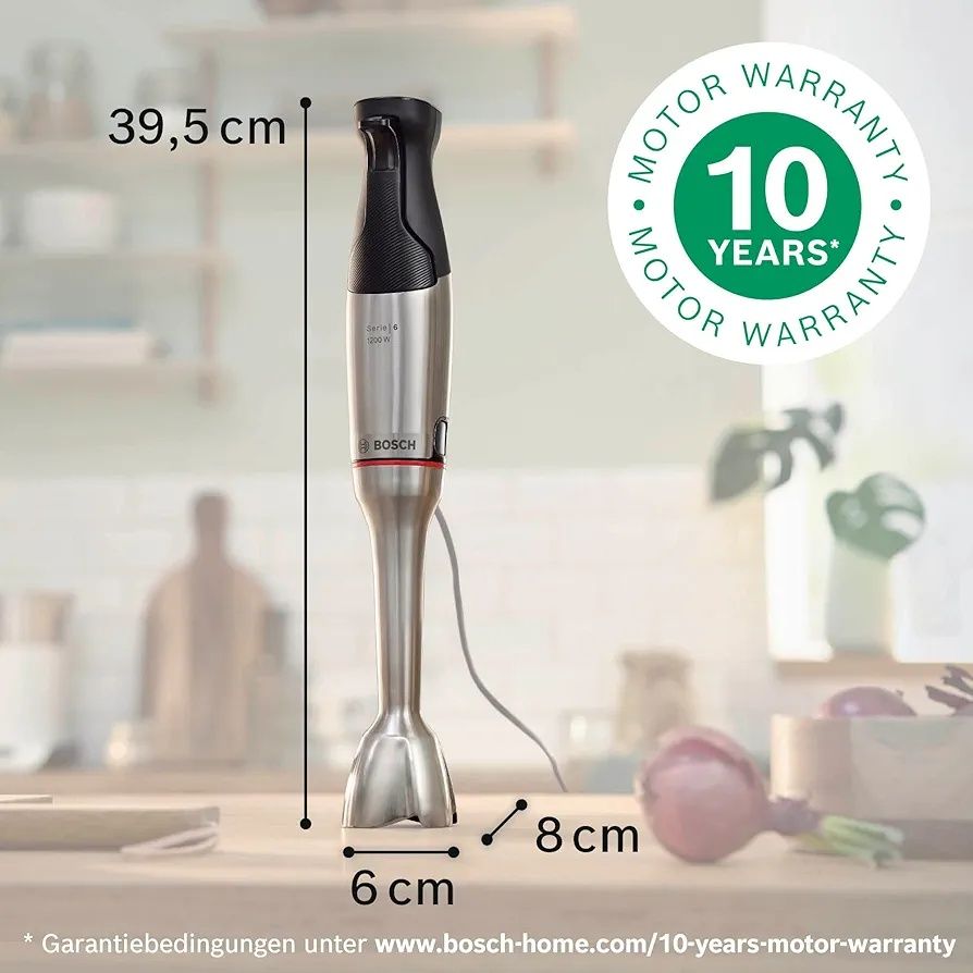 Блендер Bosch ErgoMaster 6 Series MSM6M810,QuattroBlade,купа за смес