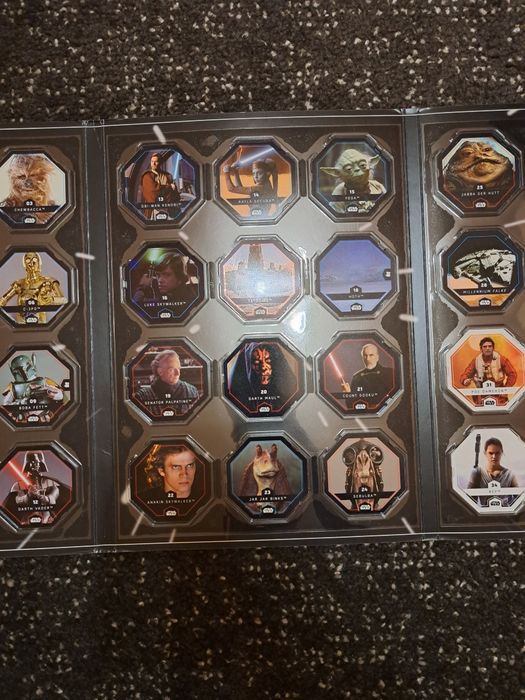 Album complet Cosmic Shells Star Wars