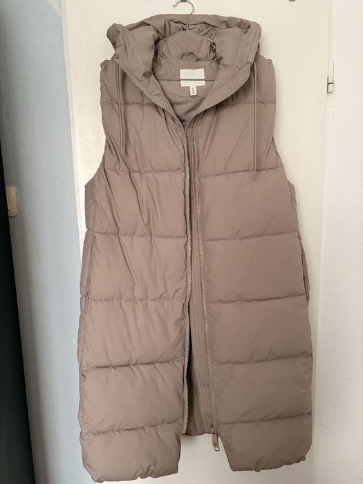 Дамски бежов елек H&M