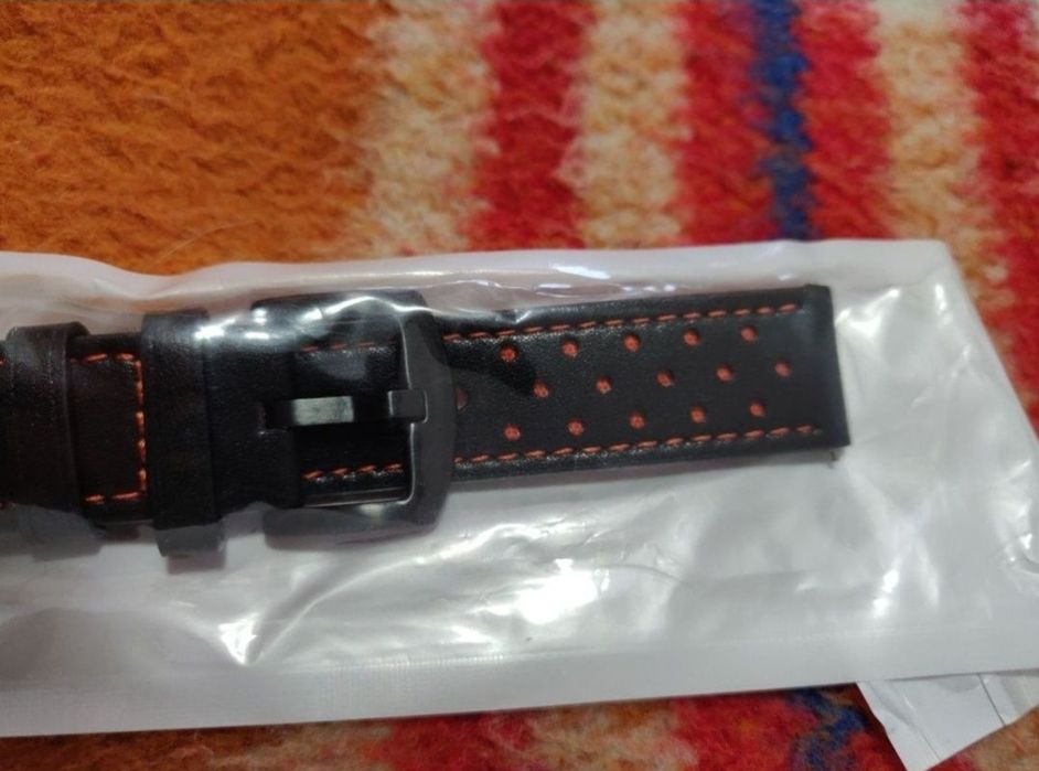 Curea piele 22mm Seiko tissot fossil galaxy omega orient frontier