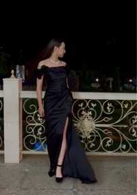 Выпускное черное платье