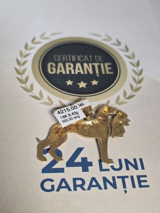 Pandant aur 18k (Ag 29 Siraj ) b32562 . garantie 2 Ani 1