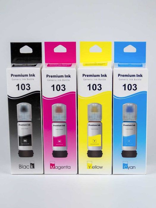 Epson printerlari uchun siyoh, komplekt 4 dona+Dostavka