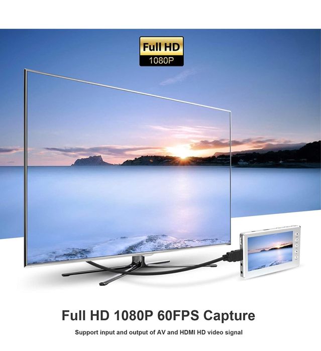 DIGITNOW-VHS to digital video conv– HDMI 1080p capture box nou sigilat