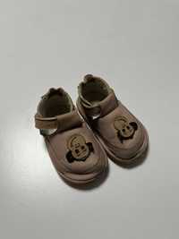 Pantofi bebe/copii Tiny Toes Barefoot Mojo piele nubuck, marime 20