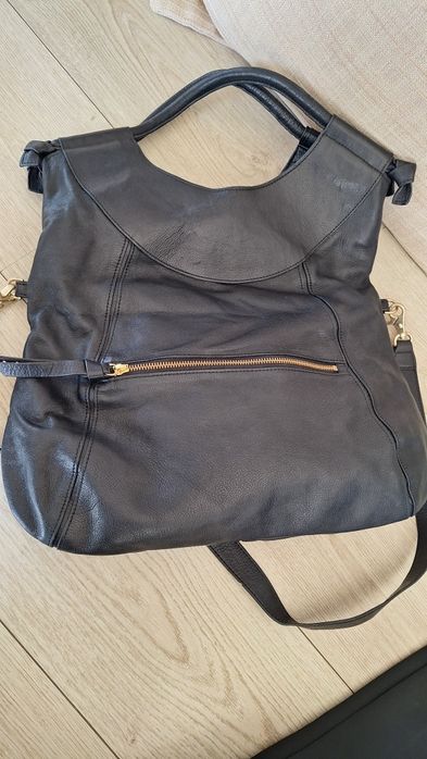 Чанта и раница естествена кожа