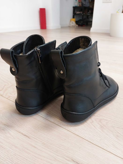 Ghete barefoot iarnă SHAPEN COZY 2.0 - Negru - 36