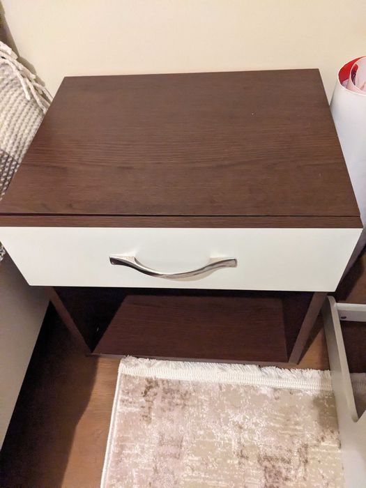 Pat dormitor 180x200 cm + 2 noptiere