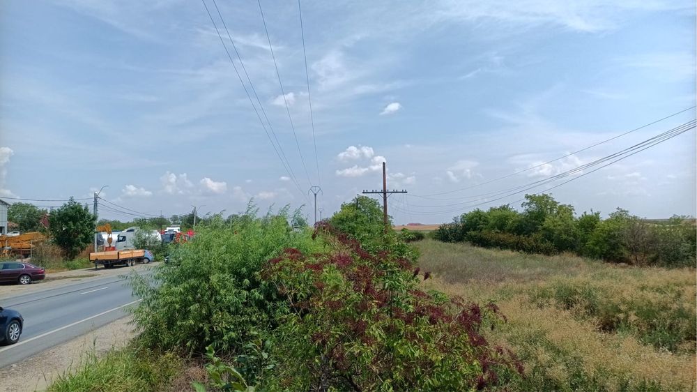 Teren intravilan Gorneni Mihailesti deschidere 200m la DN6