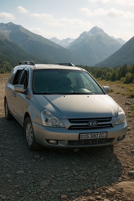 Такси в Горы/Амирсой/Чимган/Чарвак/Бочка/Кумишкон Kia Carnival Минивен