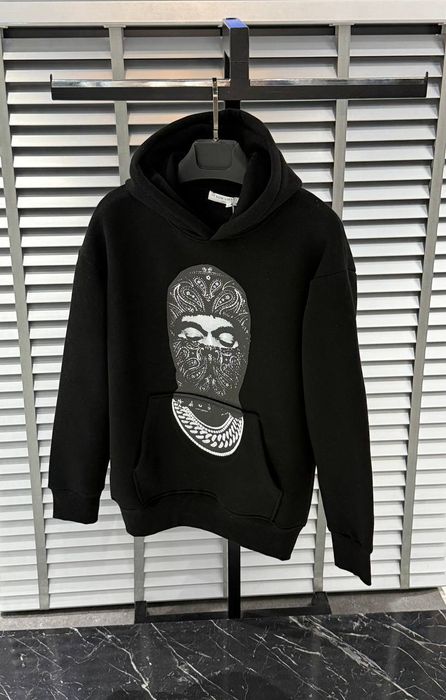 hanorac IH NOM UH NIT  negru 
Gros,vătuit