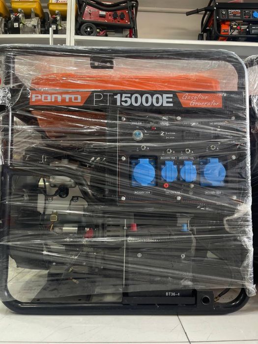Generator Ponto PT15000 Benzin Generator 12kvt kuchli propessional