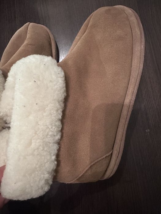 Топли обувки от естествена кожа