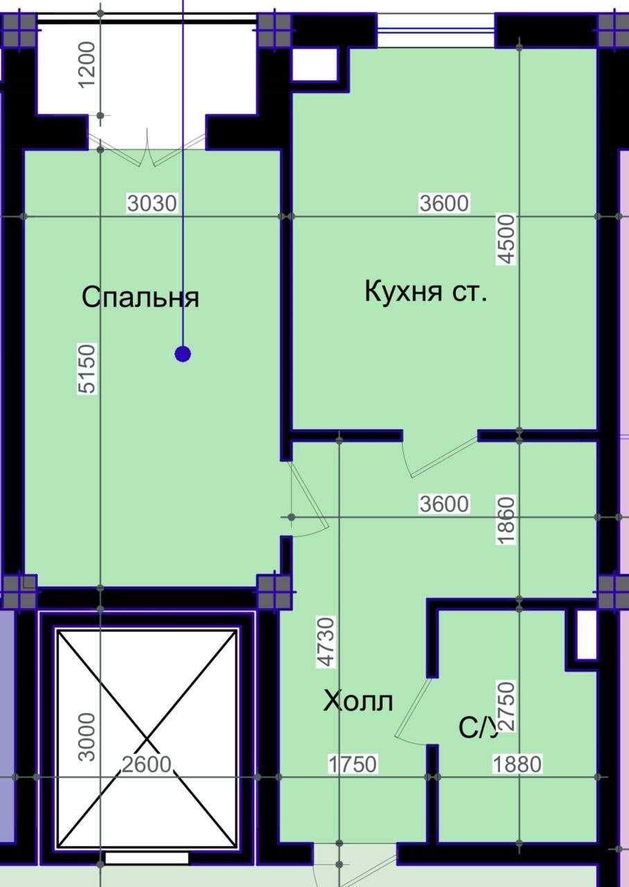 Олмазор тумани, новостройкада янги квартира сотувда Корасарой чорахаси
