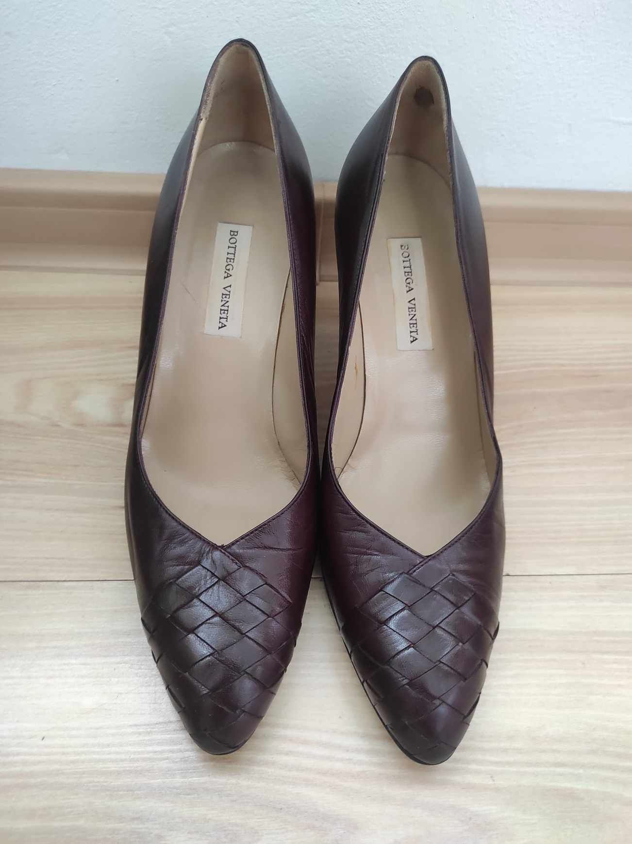 Pantofi vintage piele dama Bottega Veneta 39