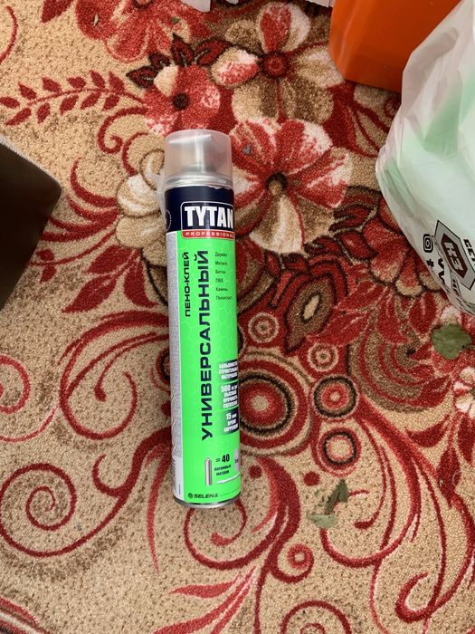 Пено-клей tytan 6шт новые