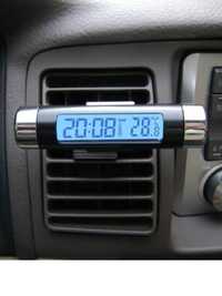 Авточасы (K01) со встроенным термометром(Новые)