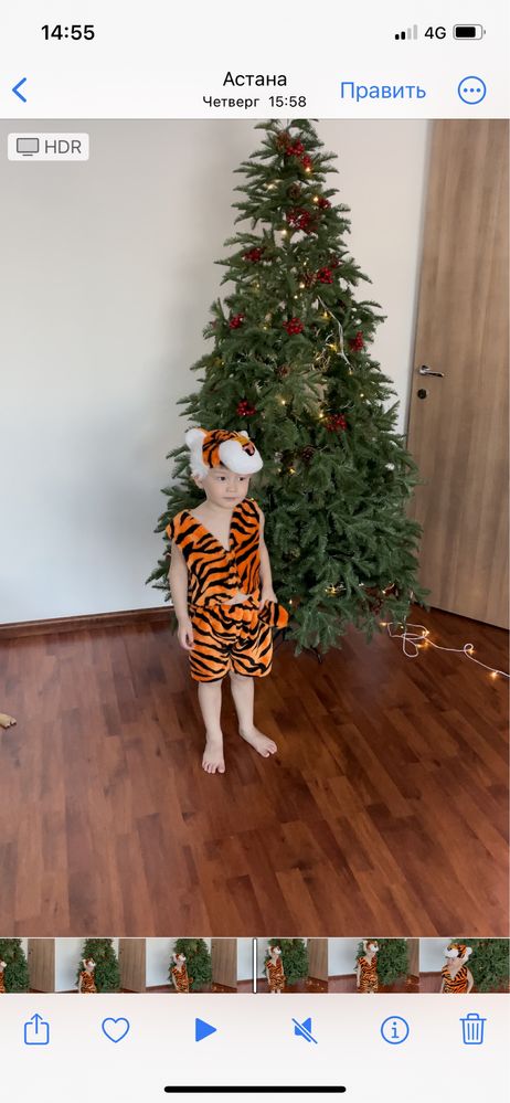 Продам новогодний костюм тигра