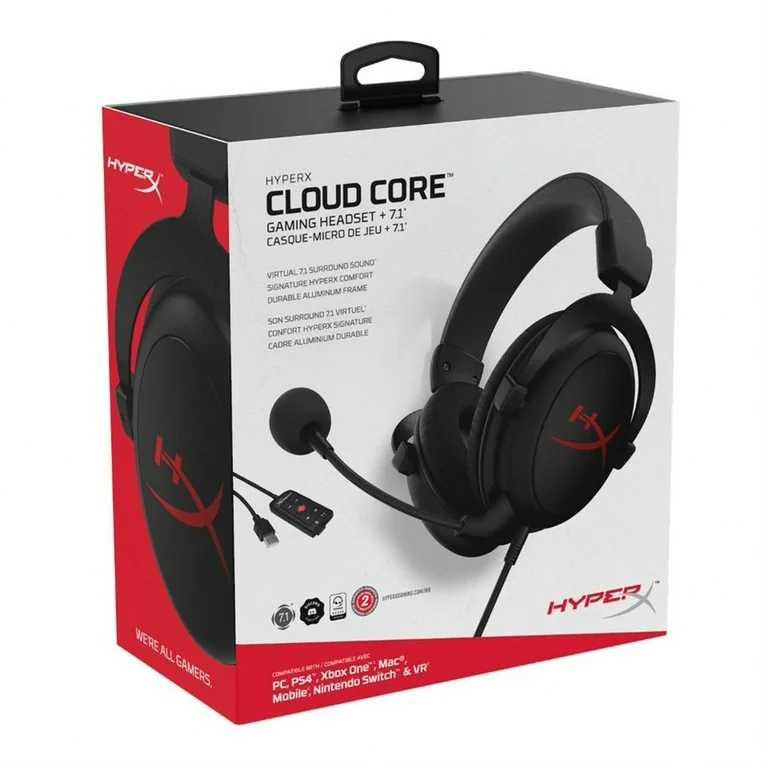 HyperX Cloud Core Wireless Чисто Нови Геймърски слушалки