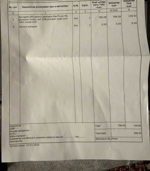 GPS Camion NaviTruck R9