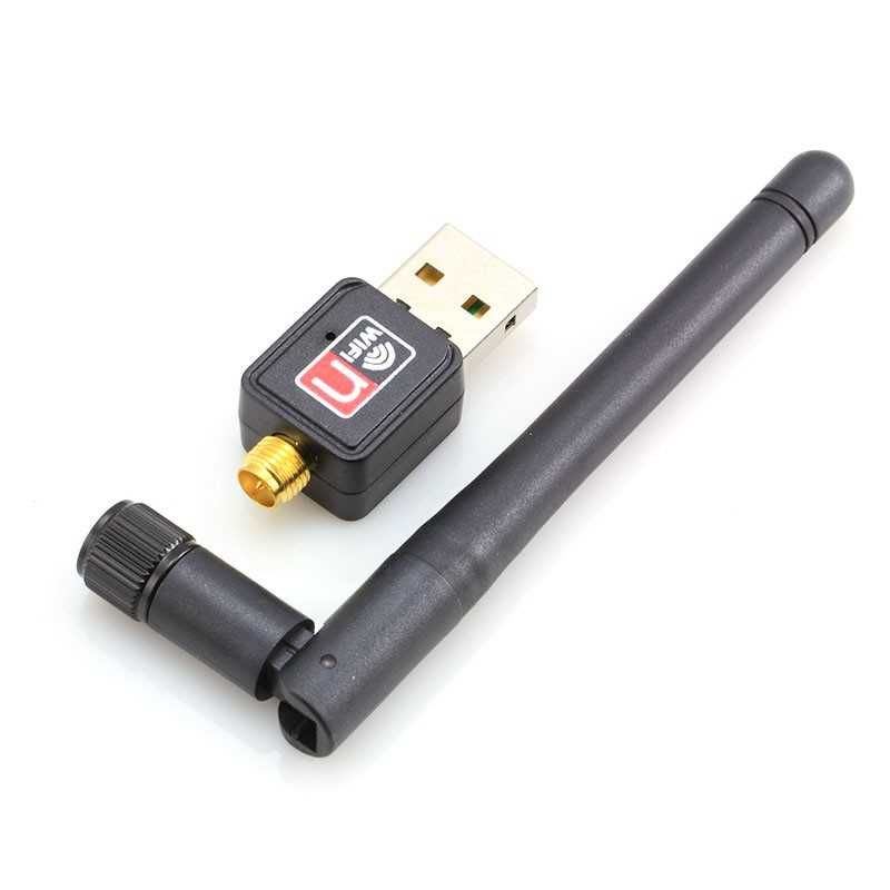 Adaptor WIFI USB nou cu antena ( sau cu driver FREE ) !