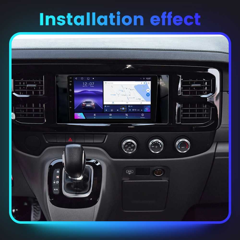 Navigatie Android 14 Ford Transit PRO 2020 1/8 Gb Waze CarPlay  CAMERA