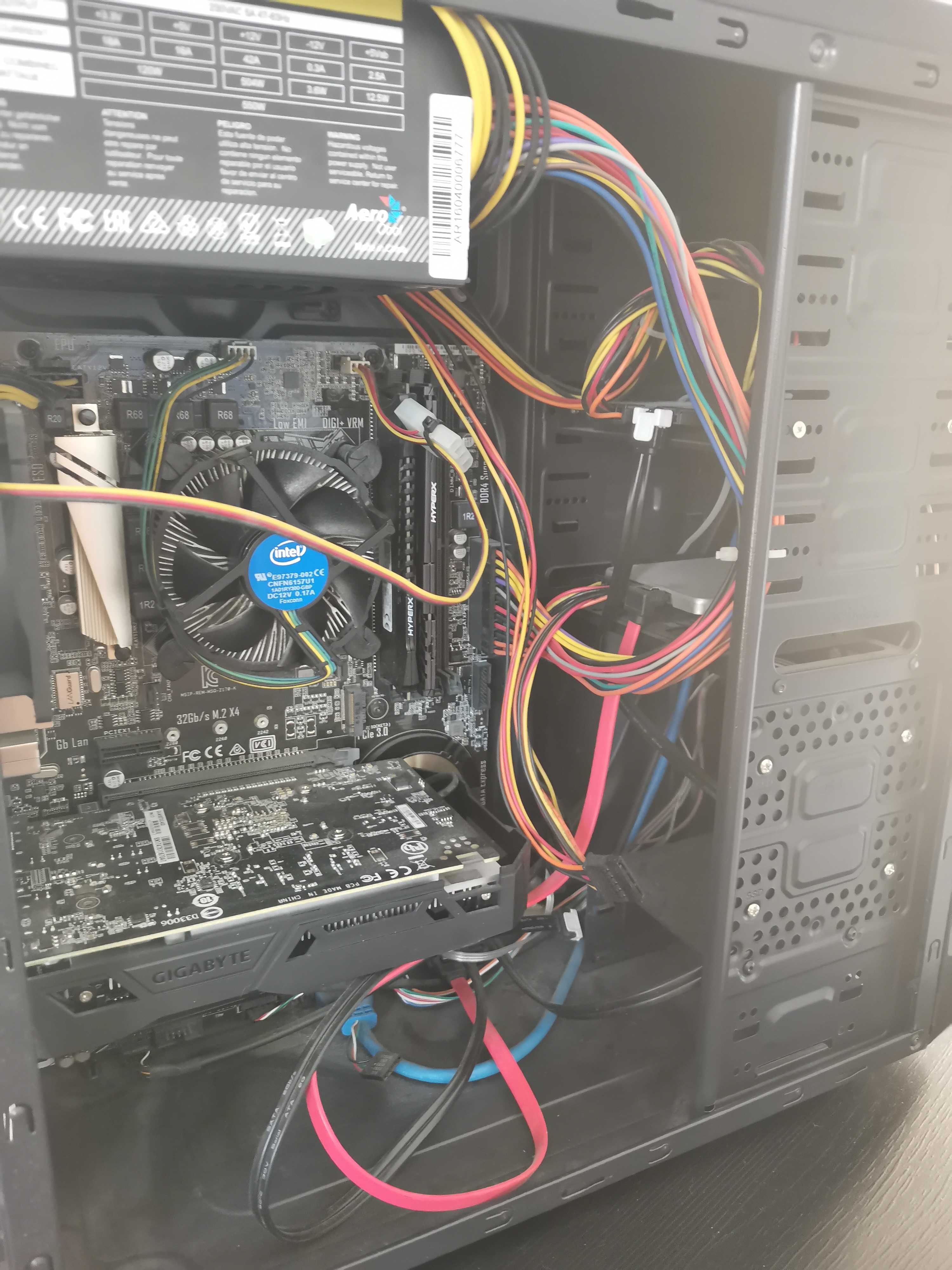 Настолен компютър Core i5; 500SSD; GeForce GTX 1050 Ti