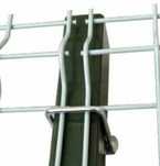Sisteme de prindere pt garduri 40*40 zincate/verzi
