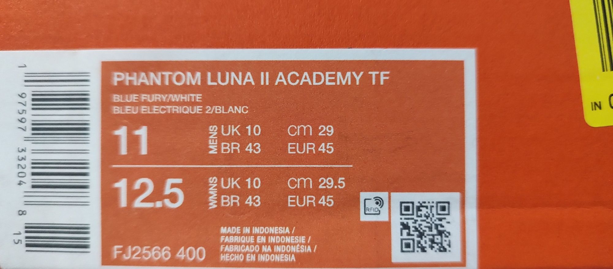 Ghete fotbal sintetic NOI Nike Phantom Luna II Academy marimea 45