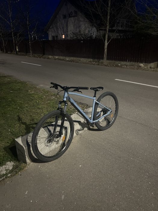 Bicicleta Rockrider Explore 500 Pastel Blue