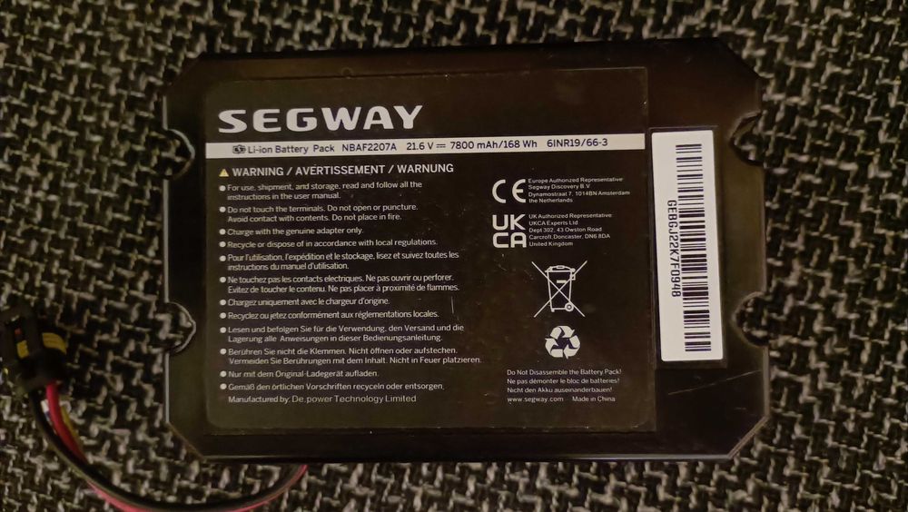 Acumulator Robot de tuns Gazonul Segway