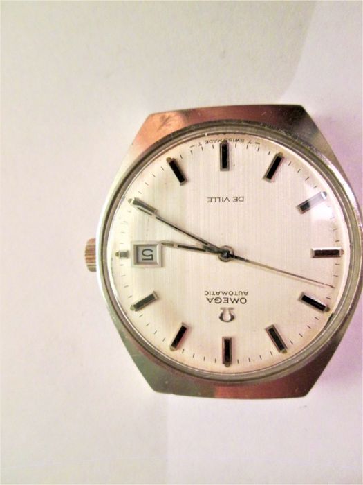 ceas Omega De Ville Automatic SWISS Made, an 1969, calendar la ora 3,