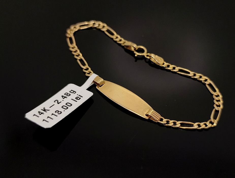 Bijuteria Royal bratara din aur 14k 2.48 gr