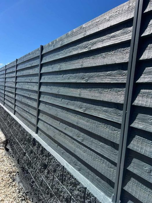 Lot matrițe noi gard de beton, lemn impletit  ,scandura 30 cm latime!