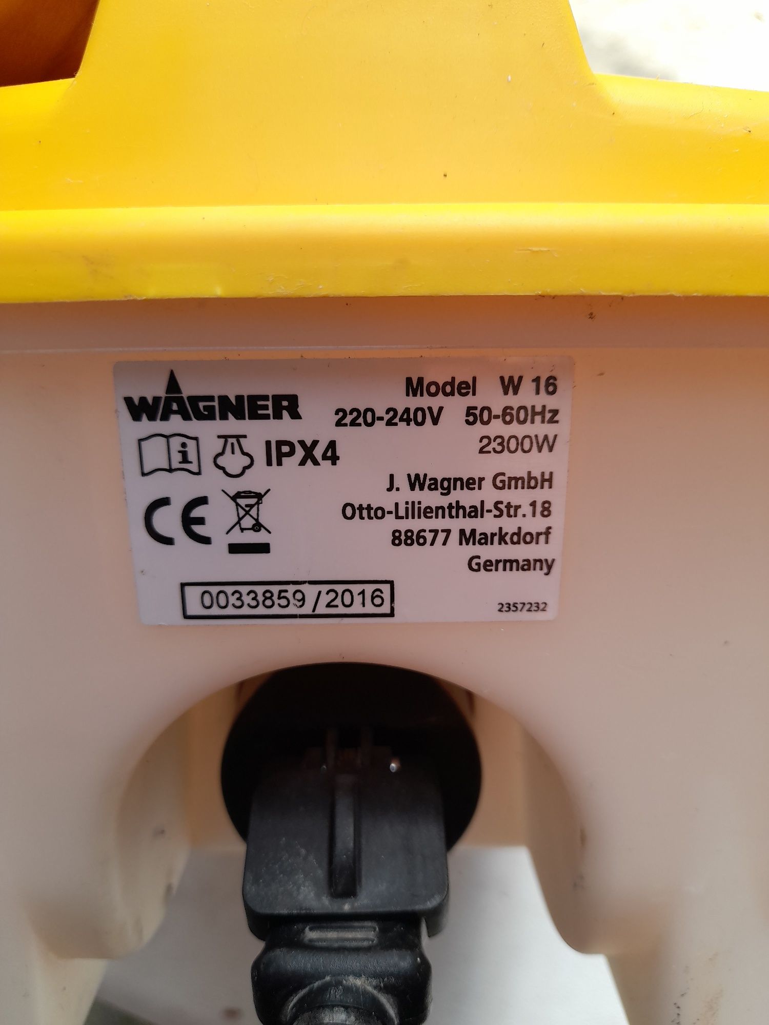 Aparat cu aburi dezlipit tapet wagner w 16