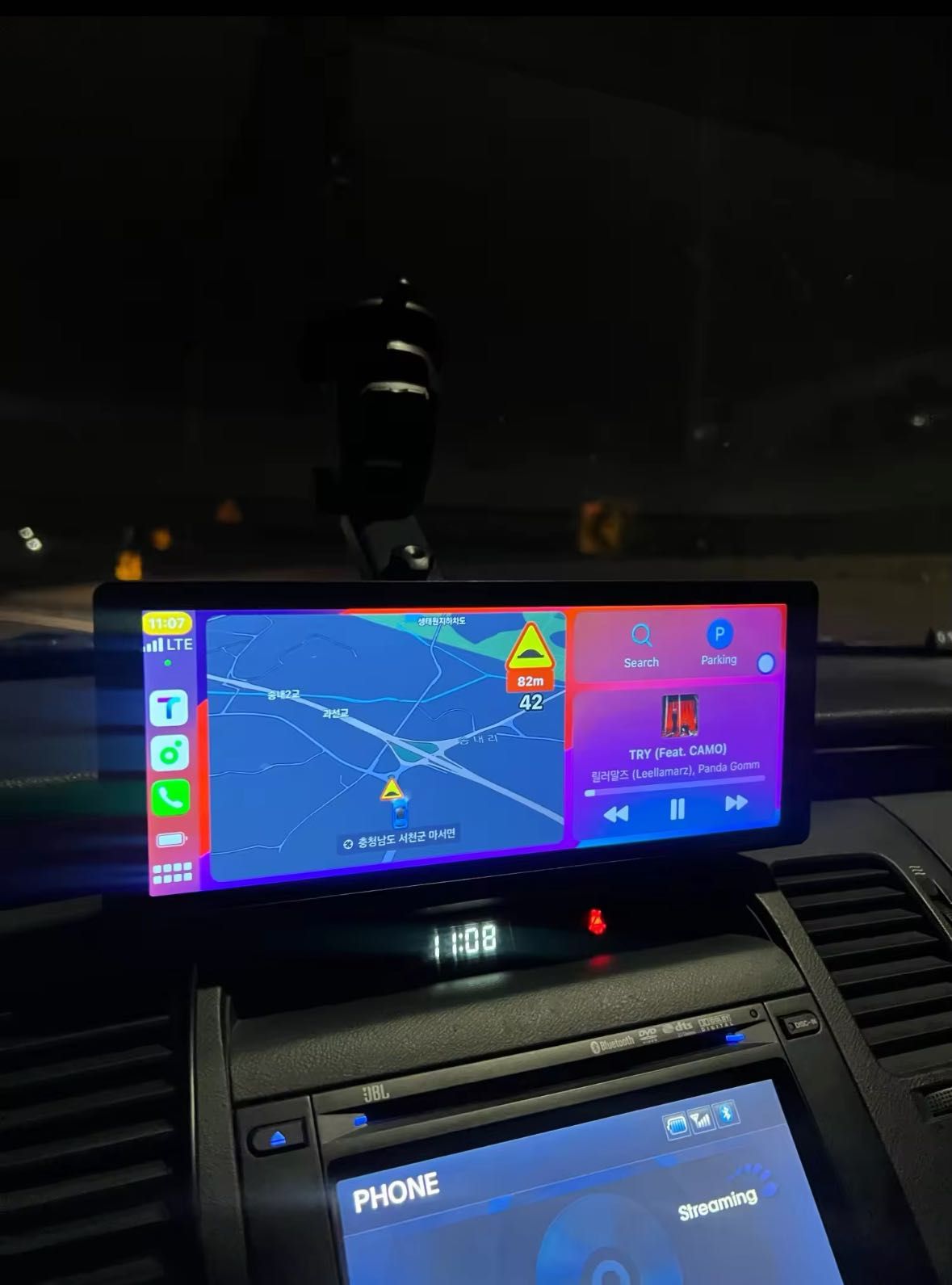 Navigatie Auto Universala | Apple CarPlay/Android Auto | 10 inc | Waze
