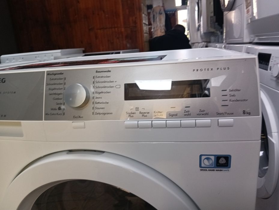 Сушилня с термопомпа АЕГ Aeg Protex Plus A++ 8кг 2 години гаранция!
