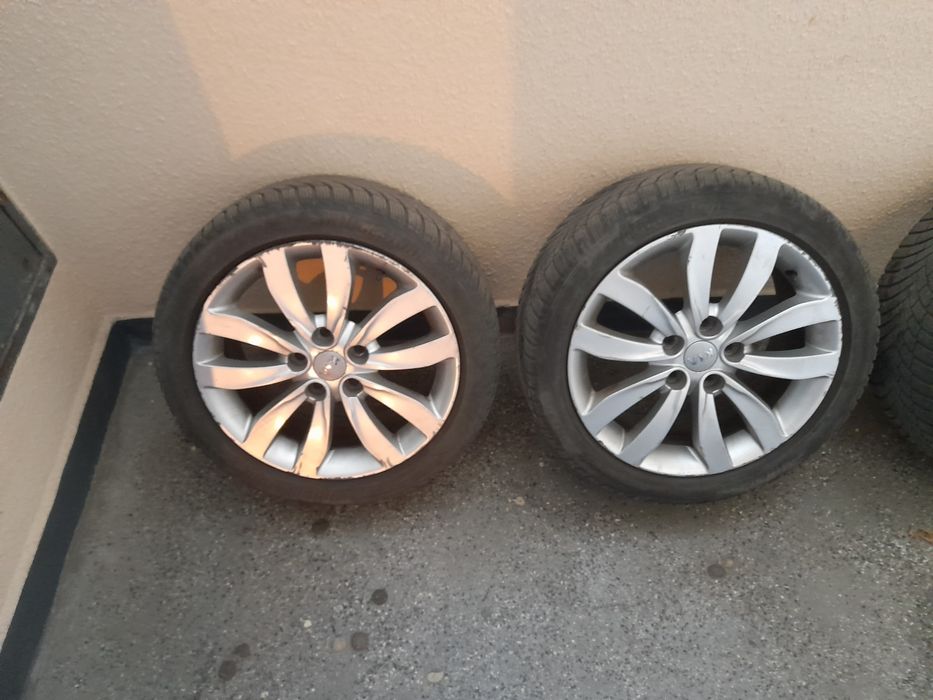 Оригинални лети джанти 17 с гуми за Kia / Киа