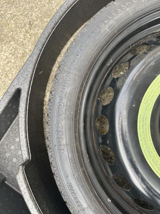 Roata rezerva slim / R17 /  R/ 18/. R19  Audi vw