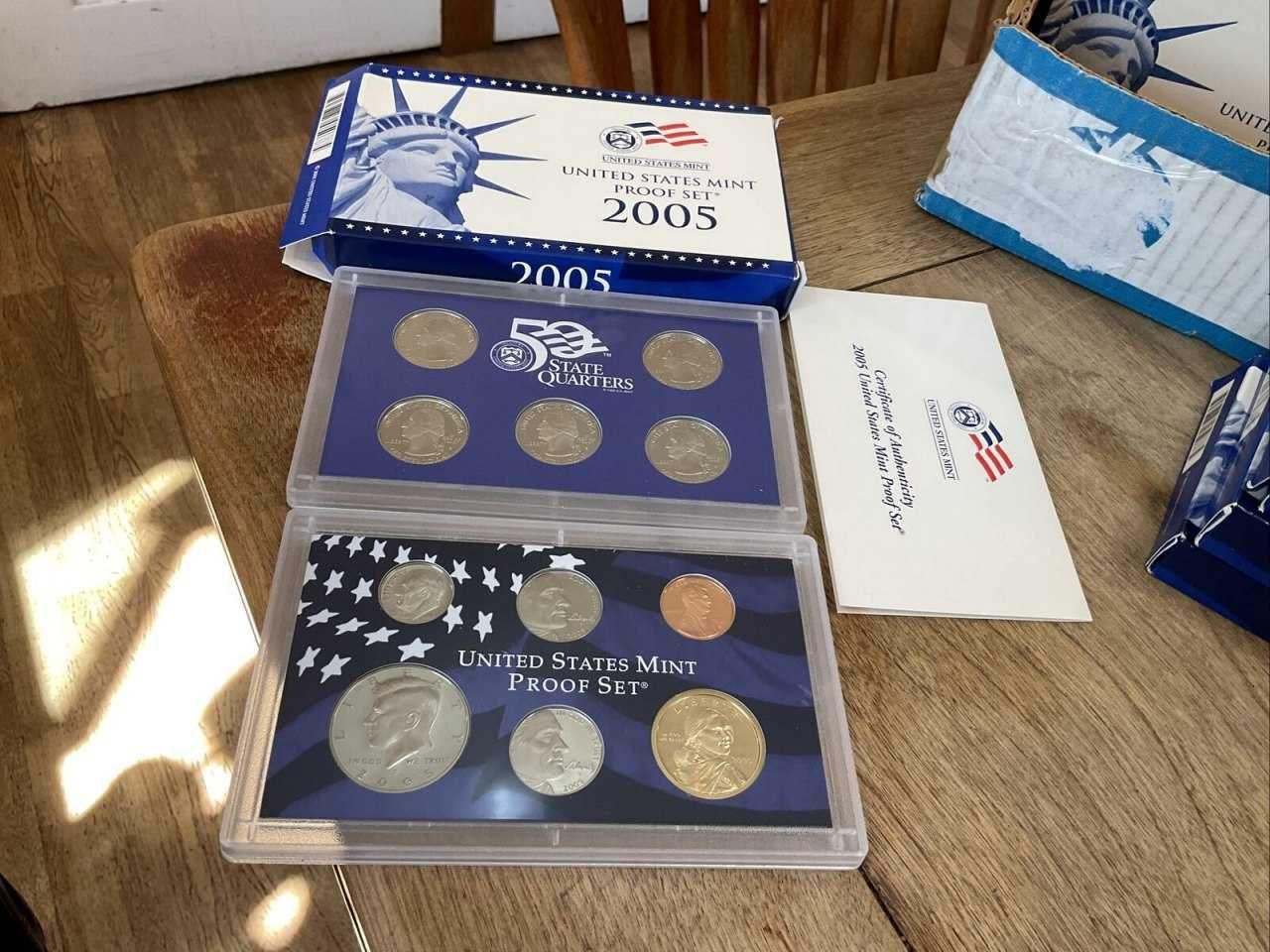 Коллекционые монеты США, выпуск 2005 год