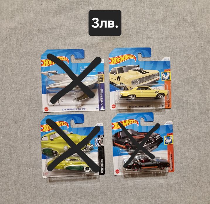 Hot Wheels модели