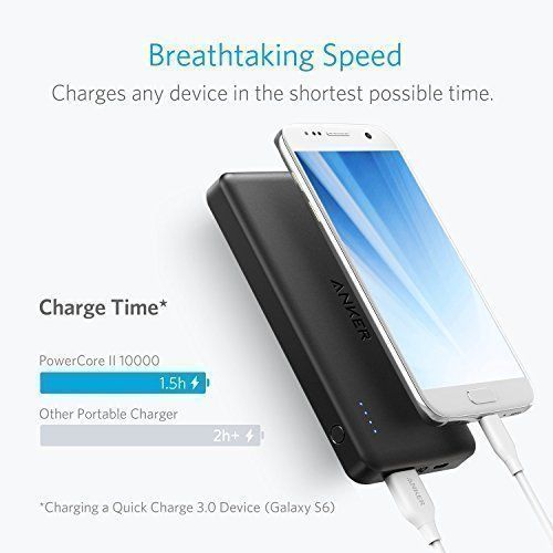 Anker PowerCore II Ultra Slim-10000mAh външна USB батерия, пауърбанк