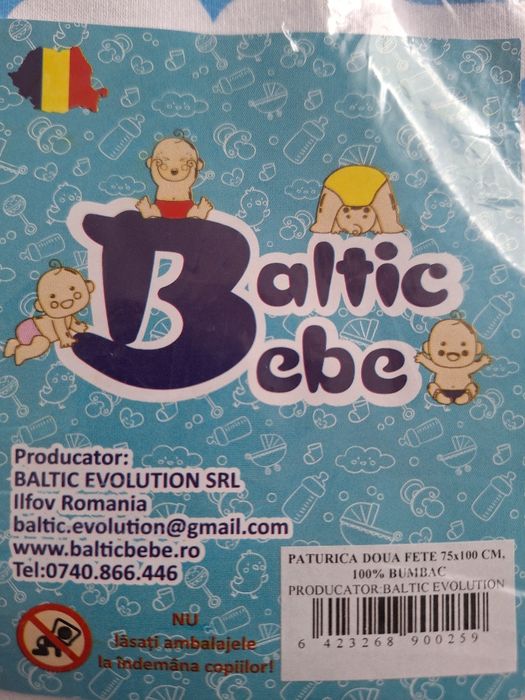 Paturica noua Baltic Bebe