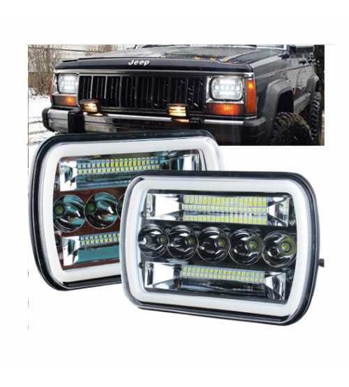 faruri auto 5x7 inch alimentare 12-24v