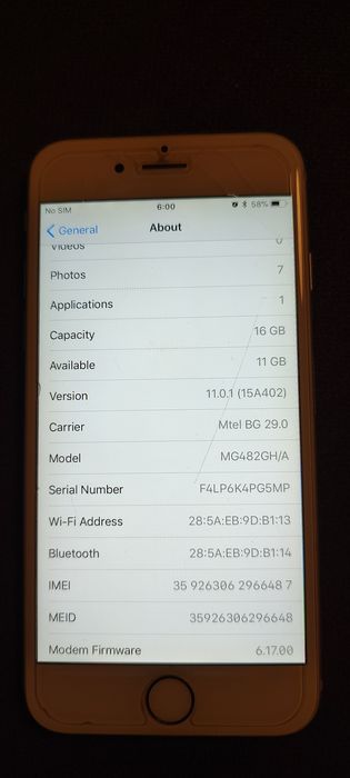 Iphone 6 16 gb в приличен вид