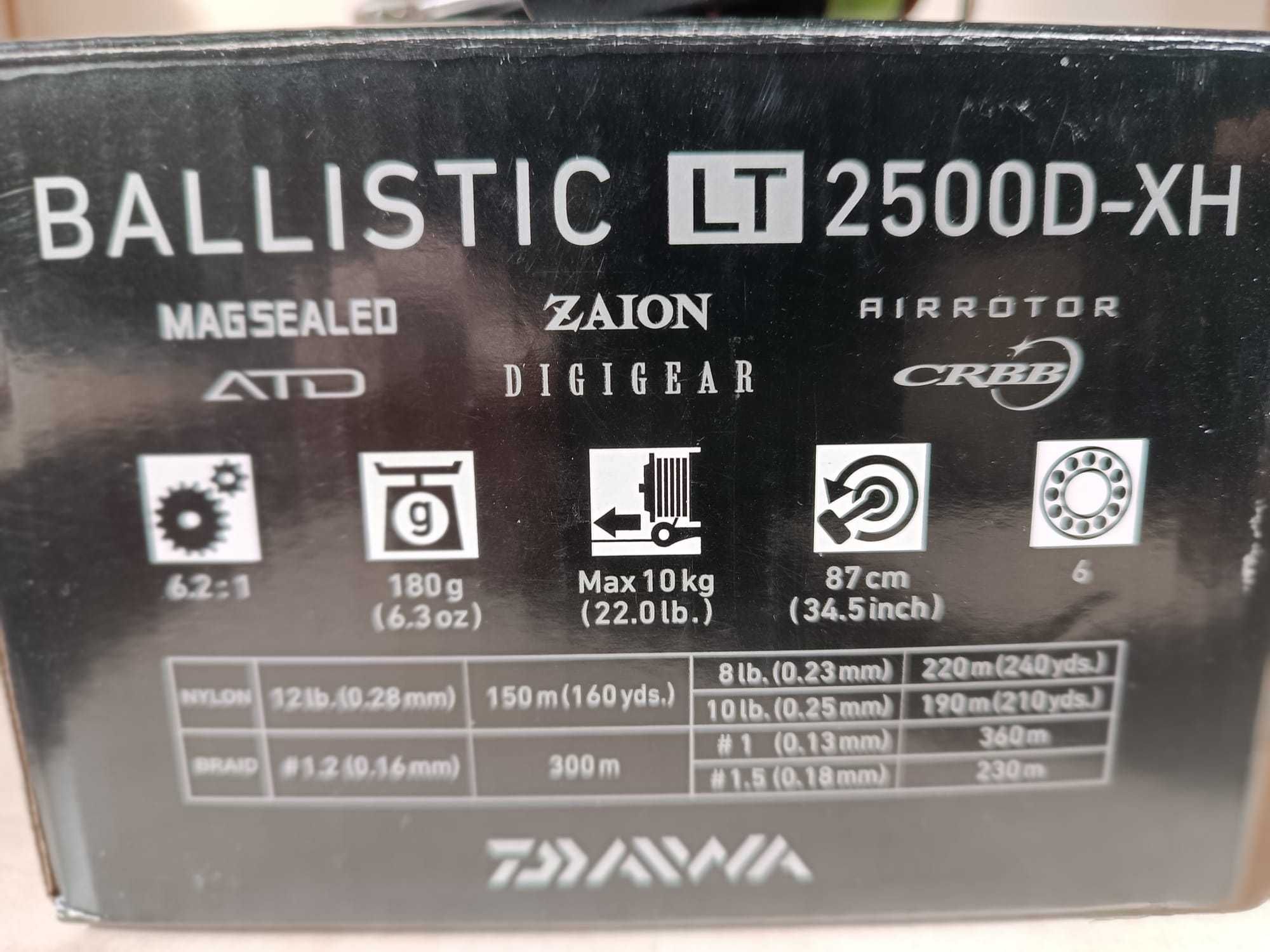 Mulineta DAIWA Ballistic LT 2500D-XH