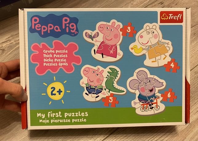 Puzzle 2 ani Peppa Pig