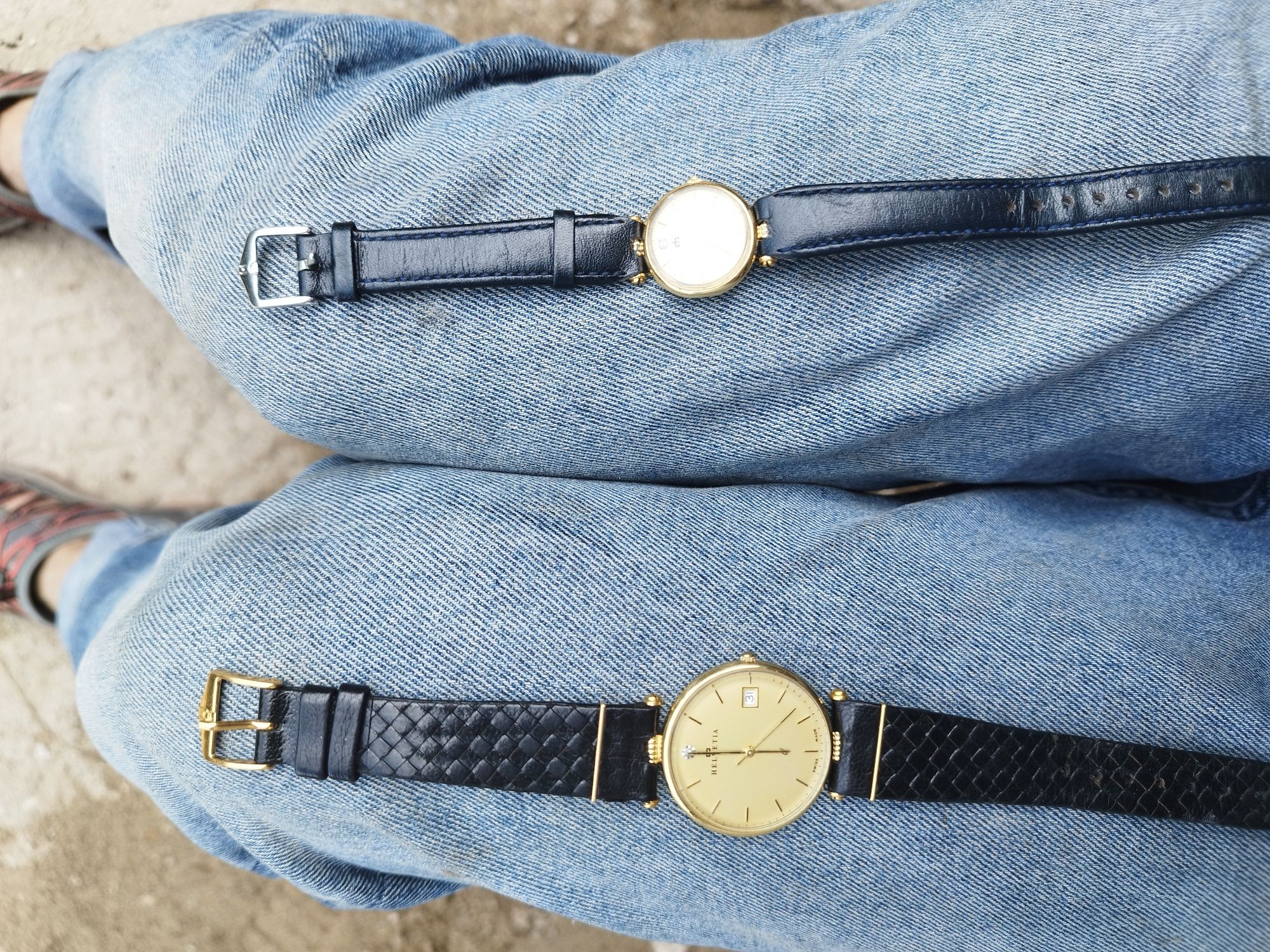 Vând set ceasuri de aur 14 k